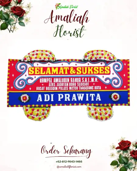 Papan Bunga Ucapan Selamat Sinduraja